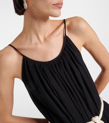 Robe longue Lorelei en coton | Velvet