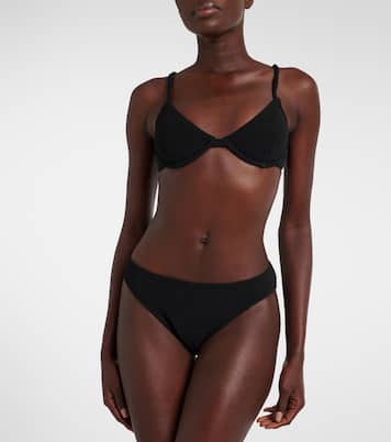 Smocked bikini top | Toteme