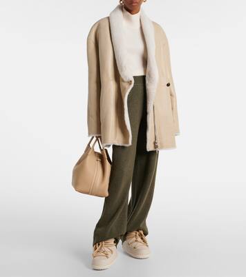 Bottines après-ski Classic en daim et shearling | Inuikii