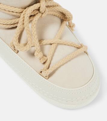 Bottines après-ski Classic en daim et shearling | Inuikii