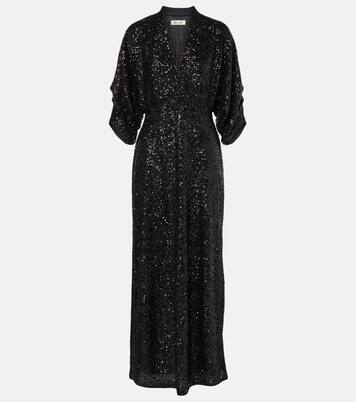 Robe longue Jessel à sequins | Diane von Furstenberg