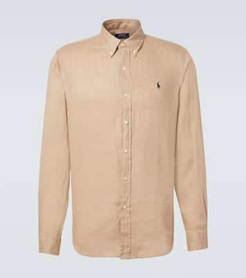 Linen Oxford shirt | Polo Ralph Lauren