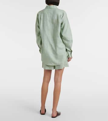 Camicia André in lino | Loro Piana