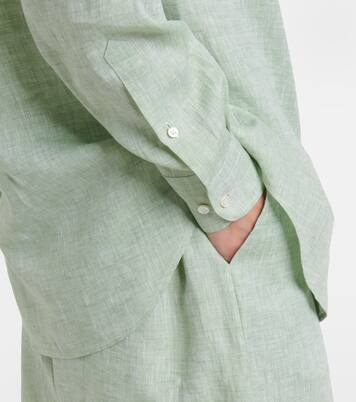 Camicia André in lino | Loro Piana