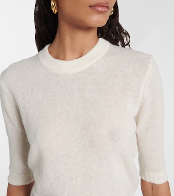 Top Ty en laine et alpaga mélangés | Altuzarra