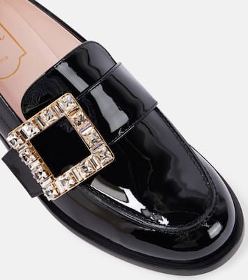 Loafers Très Vivier aus Lackleder mit Kristallen | Roger Vivier