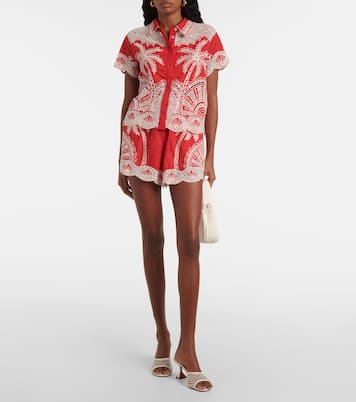 Hemd Palm Trees aus Baumwolle | Farm Rio