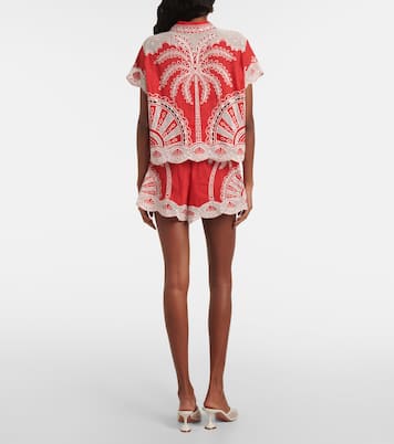 Hemd Palm Trees aus Baumwolle | Farm Rio