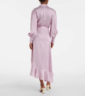 Wickelkleid aus Seide | Zimmermann