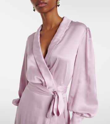 Wickelkleid aus Seide | Zimmermann