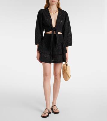 Minirock Riri aus Baumwolle | Melissa Odabash