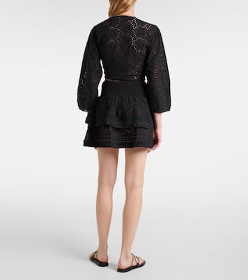 Minirock Riri aus Baumwolle | Melissa Odabash