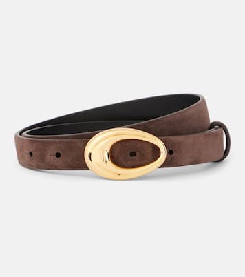 Olivia suede belt | Khaite