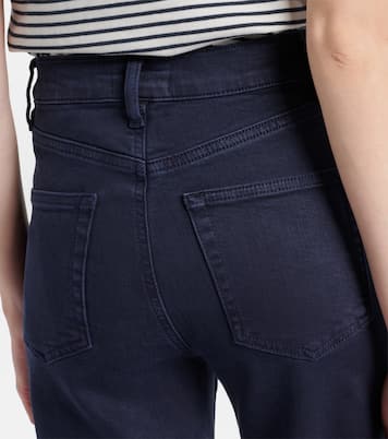 Anchor high-rise ankle wide-leg jeans  | Frame