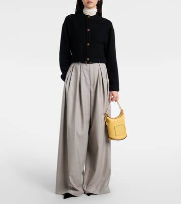 Pin Twist leather shoulder bag | Delvaux