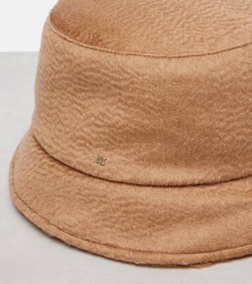 Reversible camel hair bucket hat | Max Mara