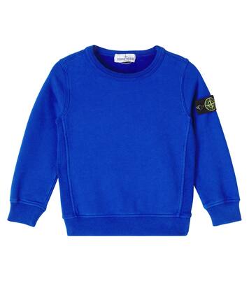 Compass cotton jersey sweatshirt | Stone Island Junior