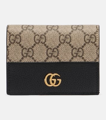 Portemonnaie Double G Mini aus Leder | Gucci