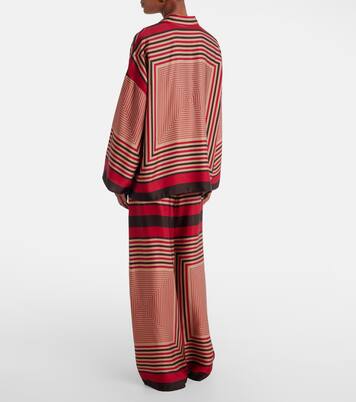 Cora printed oversized shirt | Faithfull