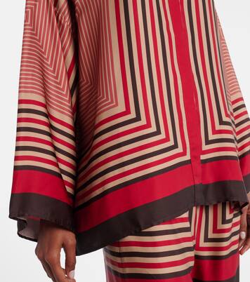 Cora printed oversized shirt | Faithfull