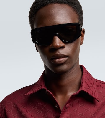 Occhiali da sole flat-top Double G | Gucci