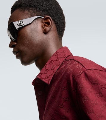 Occhiali da sole flat-top Double G | Gucci