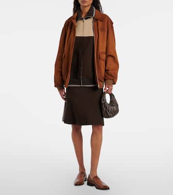 Wander Small matelassé leather tote bag | Miu Miu