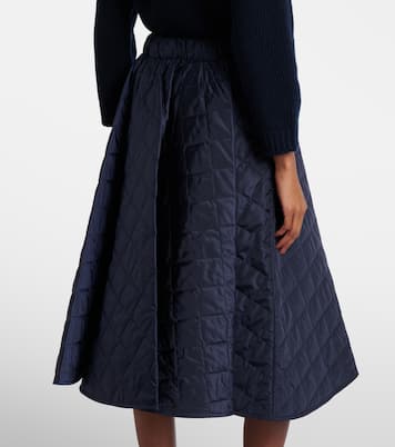 Re-Nylon quilted midi skirt | Prada