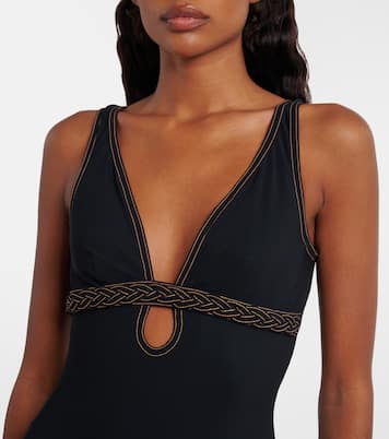 Quinn keyhole cutout swimsuit | Karla Colletto