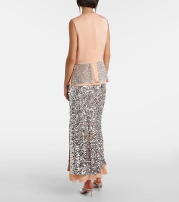 Top à sequins | Rabanne