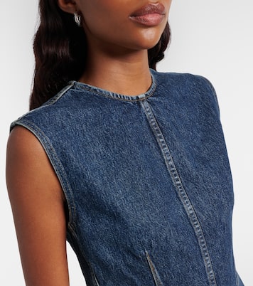 Barton denim minidress | Agolde