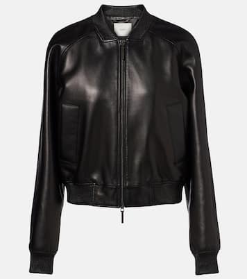 Quinn leather bomber jacket | Joseph