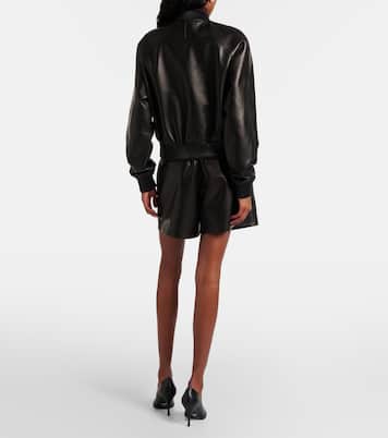 Quinn leather bomber jacket | Joseph
