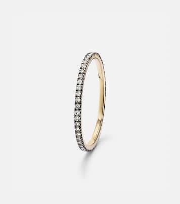 Ring Come Closer aus 14kt Gelbgold (585/1000) mit Diamanten | Stone and Strand