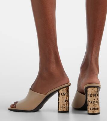 Tape leather mules | Givenchy
