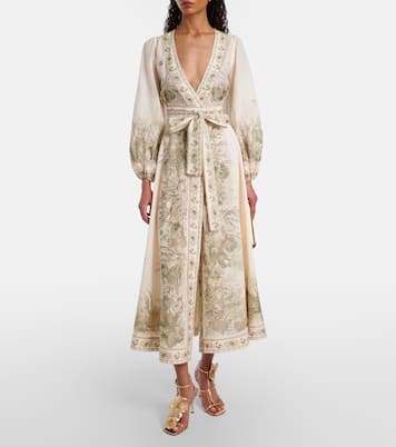 Orchid 85 metallic leather sandals | Zimmermann