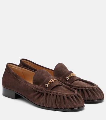 Mocassini VLogo in suede | Valentino Garavani
