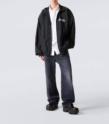 Masking Tape cotton poplin shirt | Balenciaga