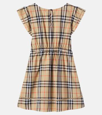 Kleid Burberry Check aus Baumwolle | Burberry Kids