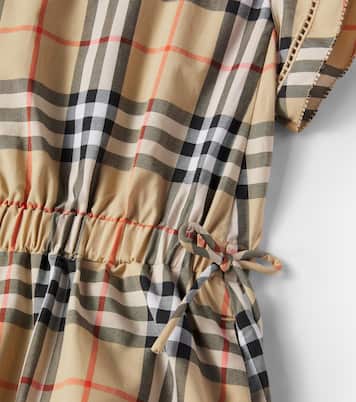 Kleid Burberry Check aus Baumwolle | Burberry Kids