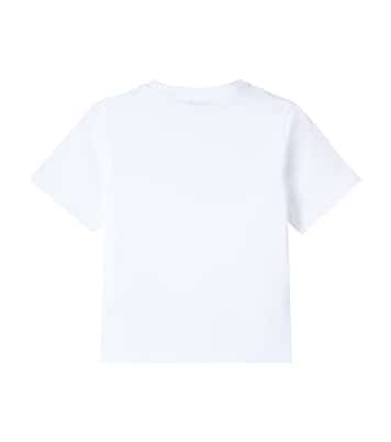 T-shirt Burberry Check en coton | Burberry Kids