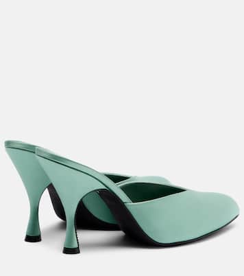 Sitting Pretty 95 satin mules | Herbert Levine