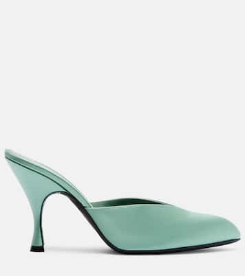 Sitting Pretty 95 satin mules | Herbert Levine