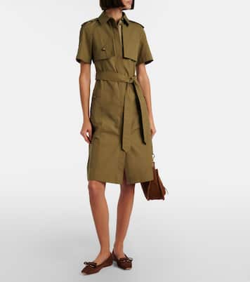 Trompette suede ballet flats | Roger Vivier