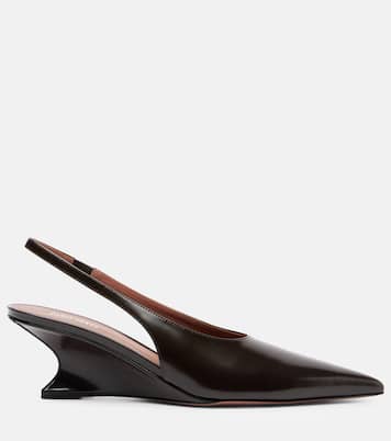 Slingback-Pumps Nina aus Leder | Paris Texas