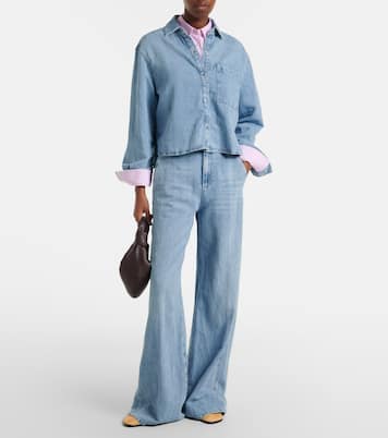 Jeans anchos de denim | 7 For All Mankind