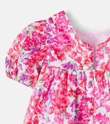 Baby floral ruffled cotton dress | Tartine et Chocolat