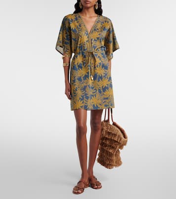 Peninsule cotton voile minidress | Eres