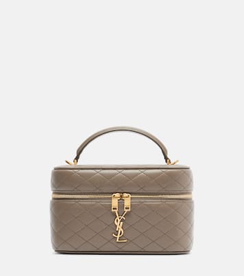 Sac vanity Gaby en cuir matelassé | Saint Laurent