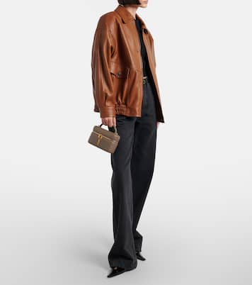 Sac vanity Gaby en cuir matelassé | Saint Laurent